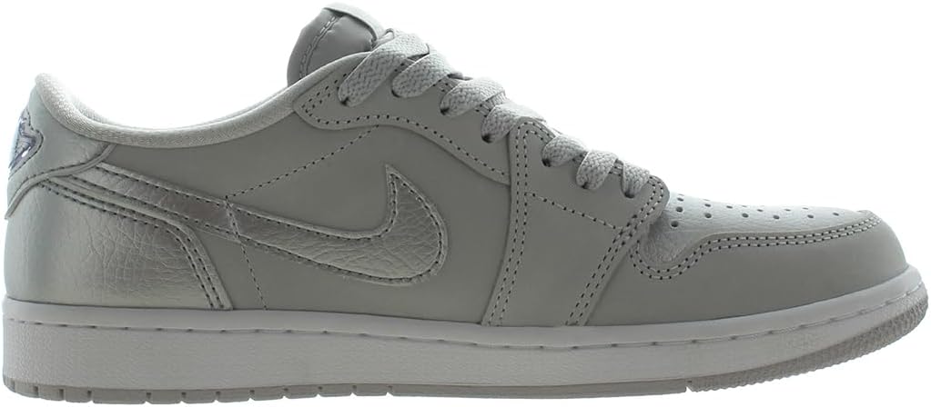 Мужские кроссовки Nike Air Jordan 1 Low, белый/серый — фото 3