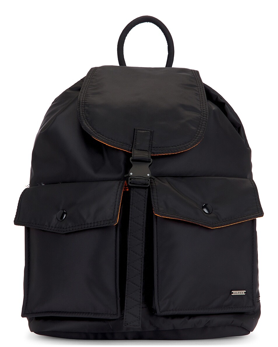 

Нейлоновый рюкзак Alpha Industries, черный