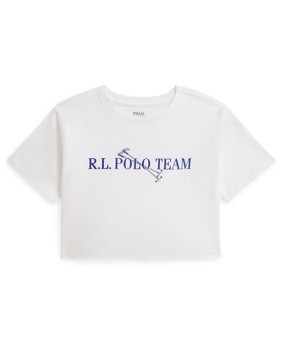 

Детская футболка свободного кроя с графическим принтом, размеры 2T-6X Polo Ralph Lauren, White, Белый, Детская футболка свободного кроя с графическим принтом, размеры 2T-6X Polo Ralph Lauren, White