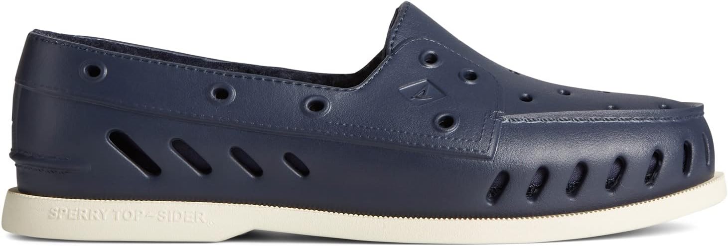 Мужские лодочные туфли Sperry, оригинальные, с комфортной посадкой, темно-синий — фото 3