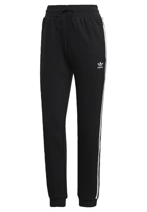 Узкие спортивные брюки-джоггеры с манжетами Adidas Originals, Black — фото 2