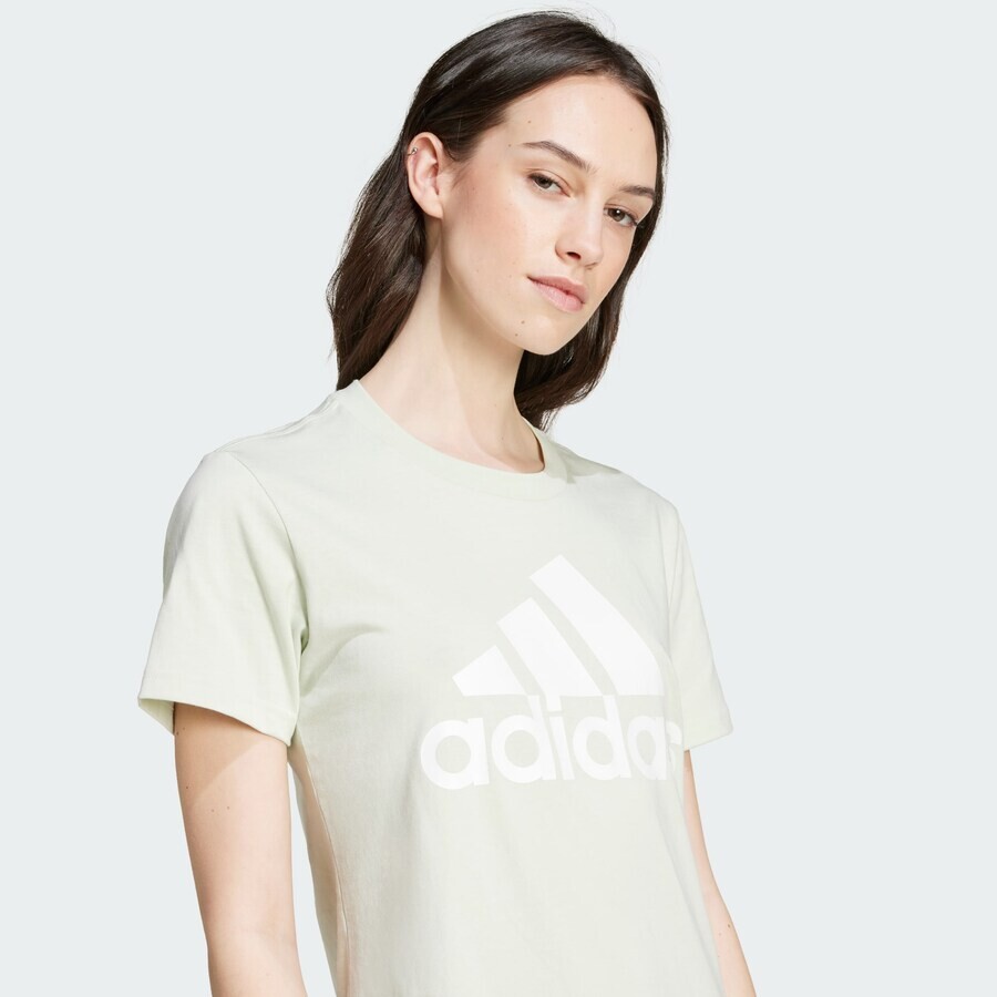 Спортивная футболка ADIDAS SPORTSWEAR Performance Essentials, зеленый/пастельно-зеленый — фото 4