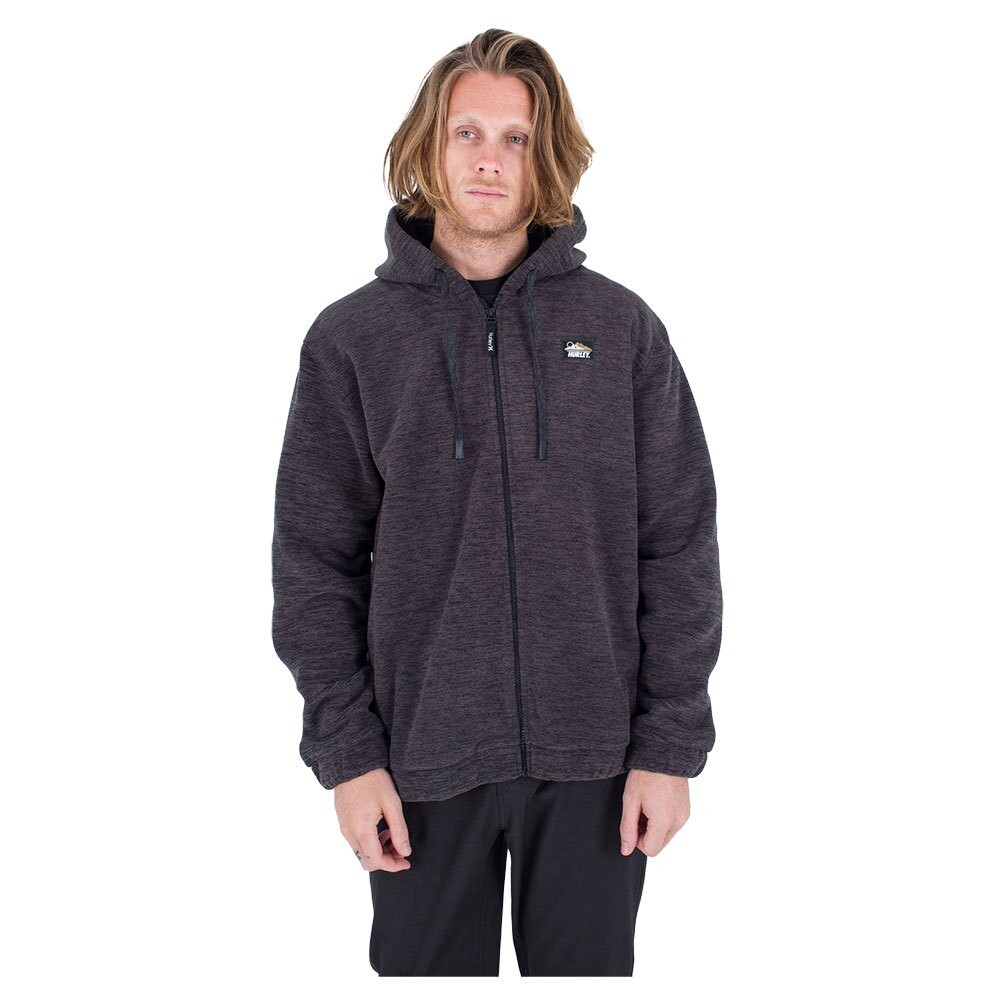 

Толстовка Hurley Canyon Burrito Full Zip, серый