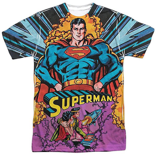 

Футболка Superman blast off с коротким рукавом Licensed Character