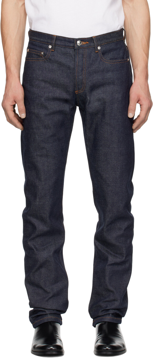 

Темно-синие джинсы New Standard A.P.C.