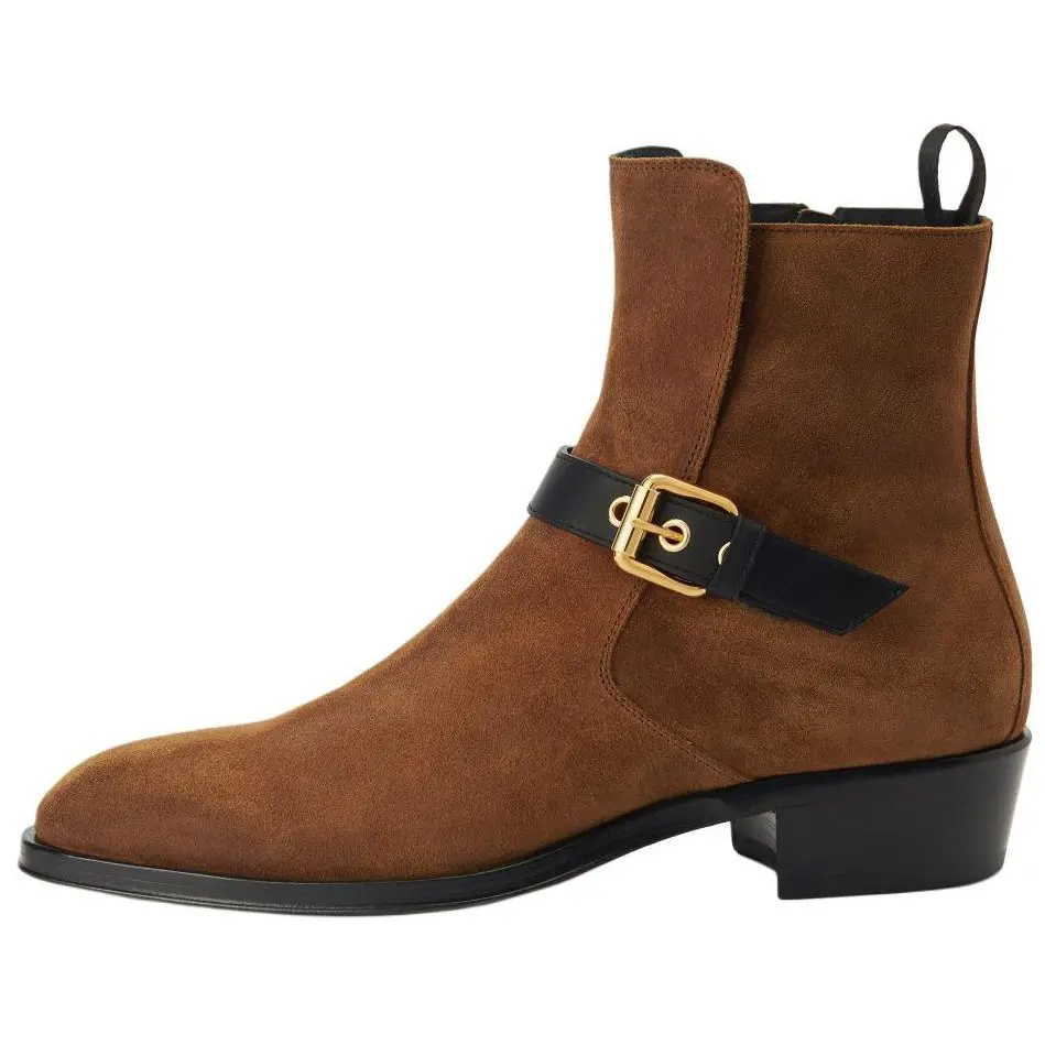 

Giuseppe Zanotti Ботинки /GZ Jhonny Ankle Boots 4cm Men's Brown