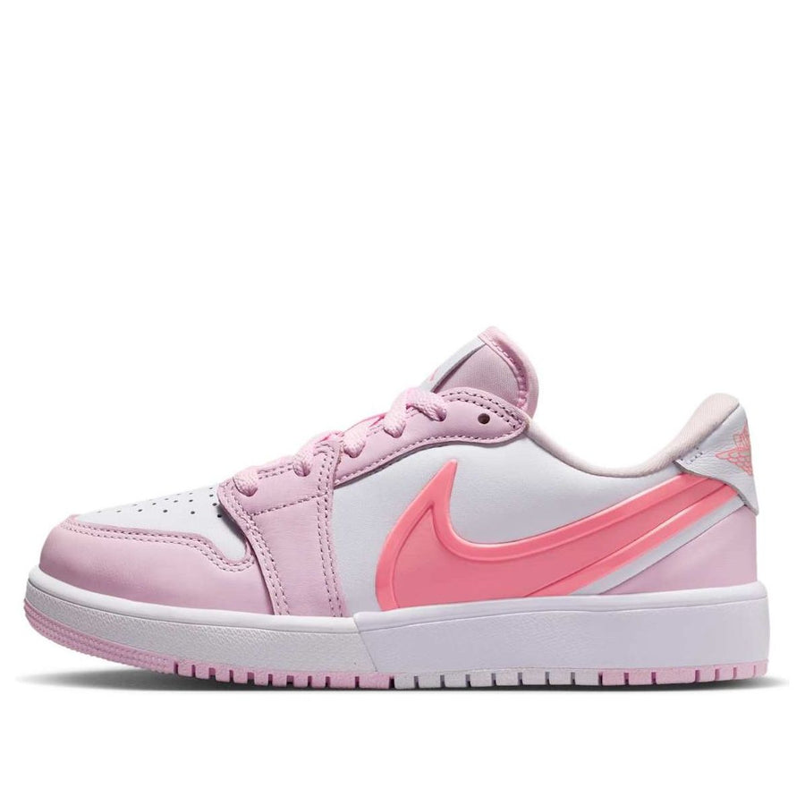 

Кроссовки (GS) Air Jordan 1 Low RM EasyOn 'Pink Foam White', розовый