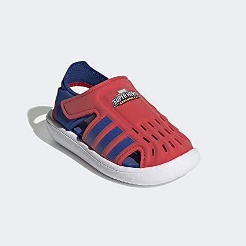 Сандалии для купания adidas Altaswim для малышей унисекс, белый/красный/синий/ярко-красный — фото 4