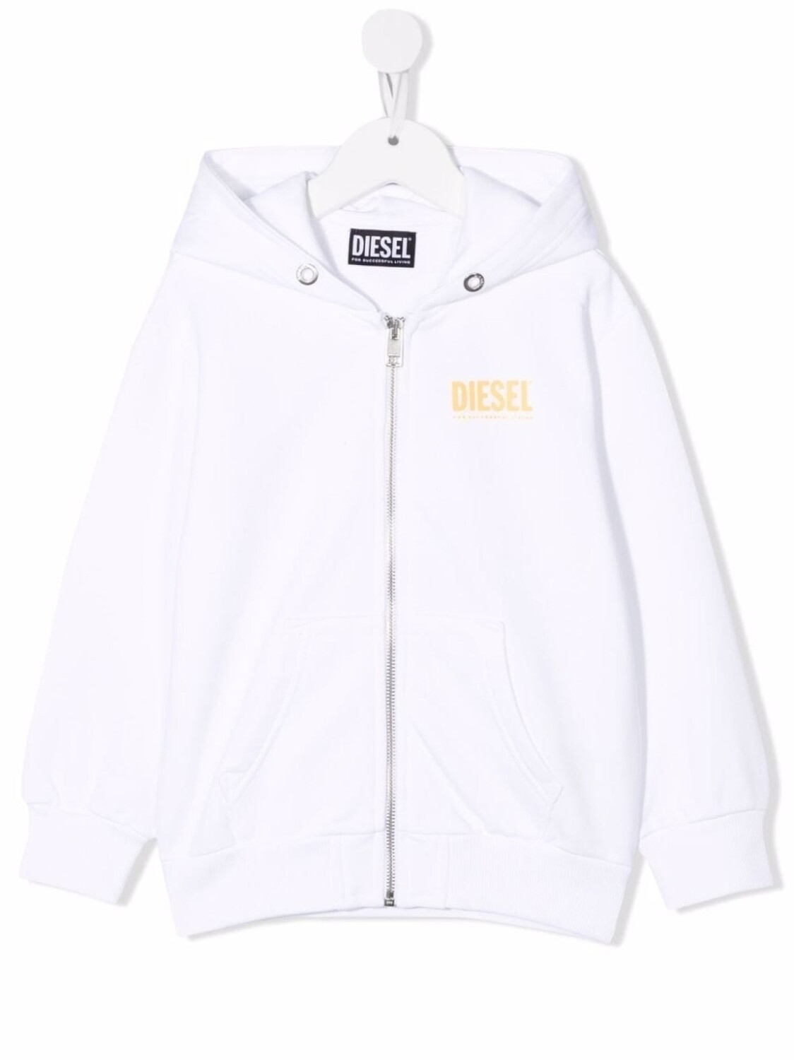 

Diesel худи с логотипом, белый