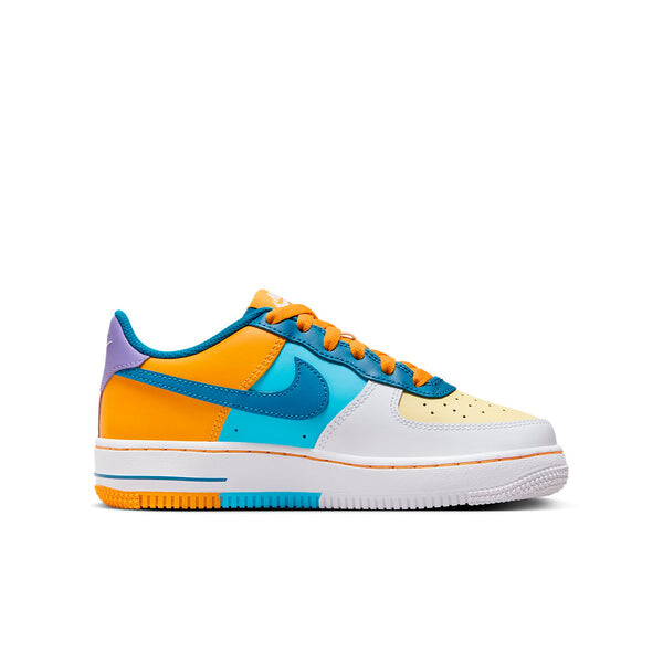Кроссовки air force 1 низкие Nike, оранжевый — фото 2