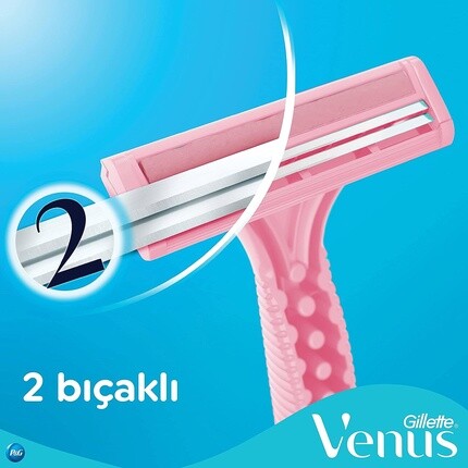 Женские одноразовые бритвы Simply Venus с 2 лезвиями — 5 шт., Gillette — фото 3