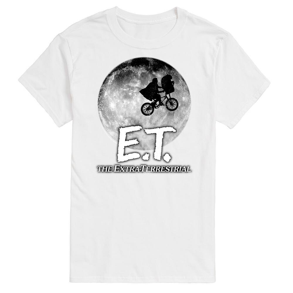 

Большой и высокий Е. Футболка с рисунком To The Moon License, белый