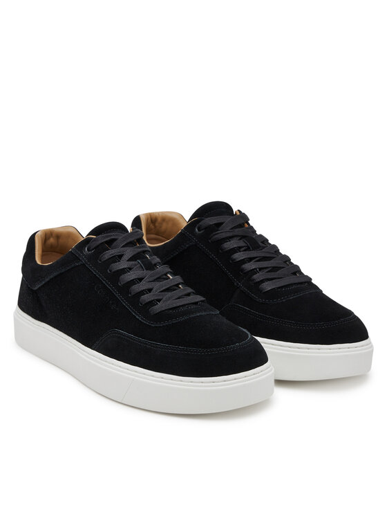 Кроссовки Clean Cup Low Laceup Oxf Su HM0HM01880 Calvin Klein, черный — фото 2