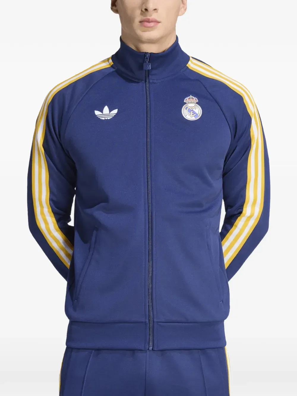 Спортивная куртка Real Madrid Originals 25/26 Adidas, синий — фото 2