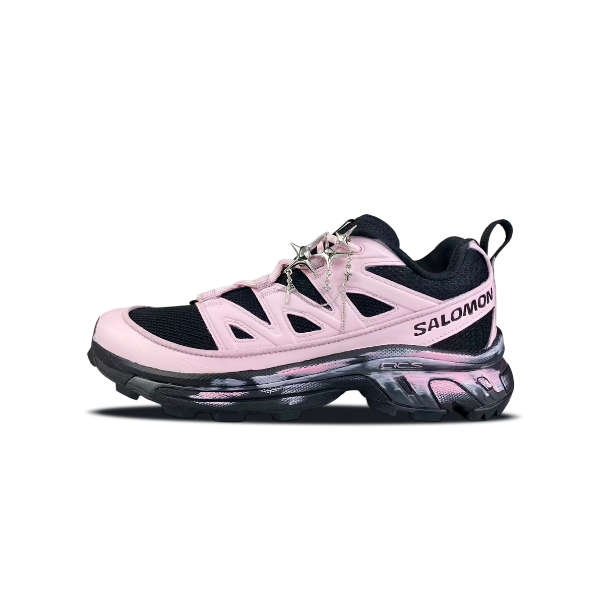 

SALOMON XT 6 дышащие и легкие низкие альпинистские туристические ботинки Unisex Black Pink