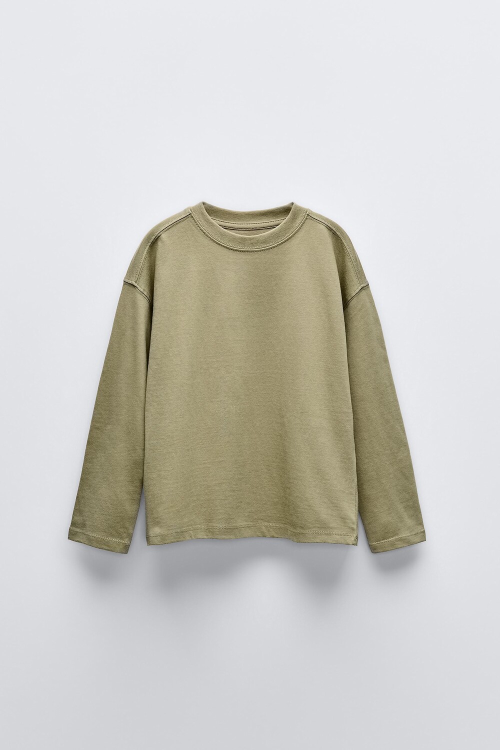 

Базовая футболка ZARA, хаки
