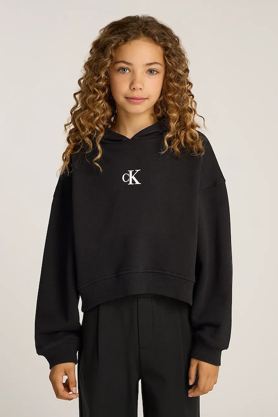 

Детская толстовка Calvin Klein Jeans, черный