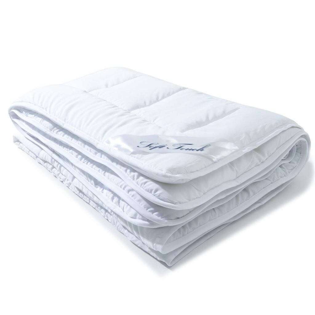 

Одеяло Soft Touch Duo 135x200 PES микрофибра 600/600г квадратная стеганая ткань aqua-textil