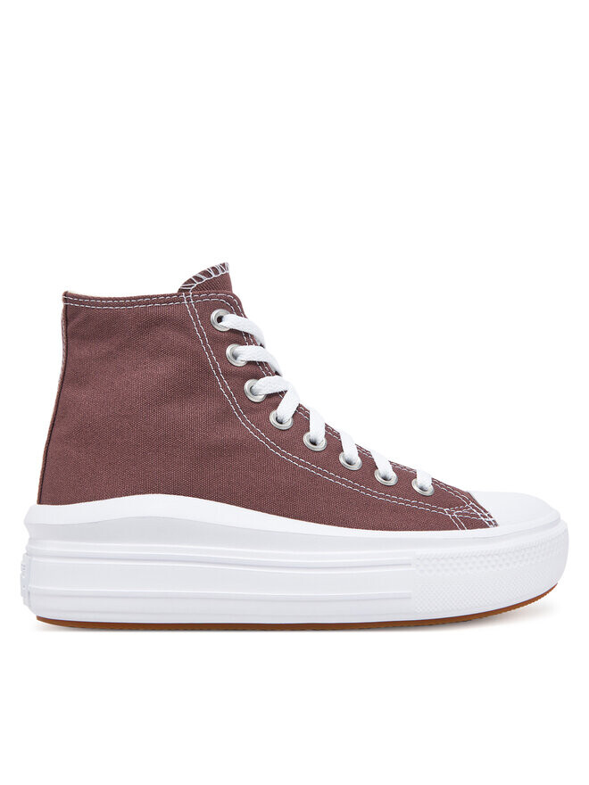 Кроссовки Converse Bambas Chuck Taylor All Star Move Platform A10665C, вишневый/бордовый