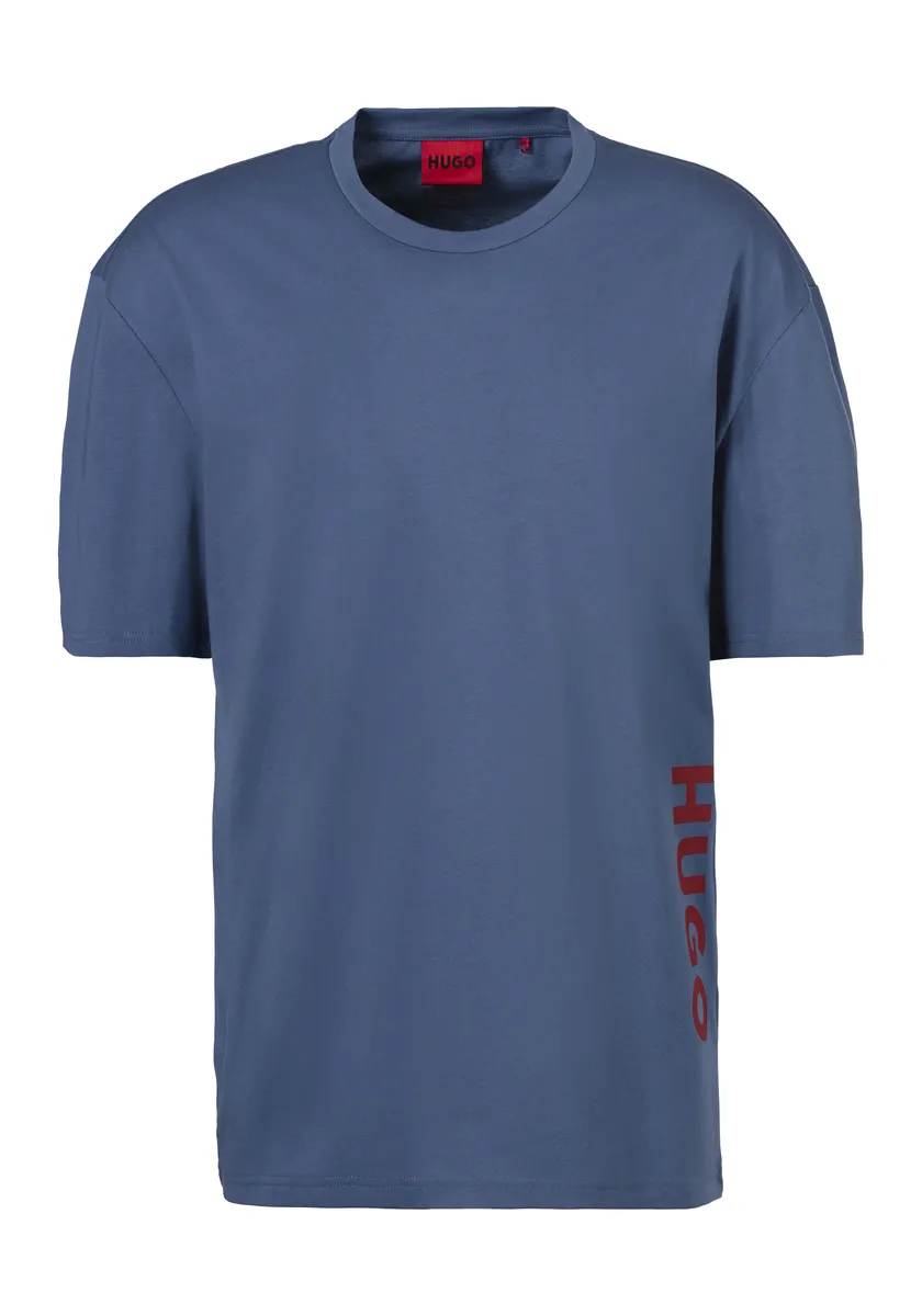 

Футболка HUGO Underwear "T-SHIRT RN RELAXED" с надписью-логотипом сбоку, синий