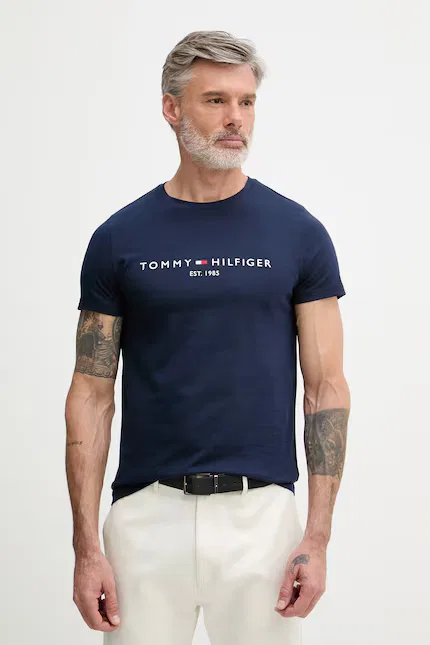 Футболка классическая Tommy Hilfiger, синий