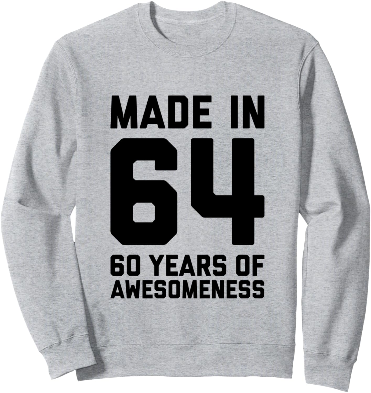 

Толстовка на 60-летие, подарок на 60-летие для мужчин, женщин, папы, мамы, толстовка Birthday 60Th Gift Son Daughter Happy Designs, серый