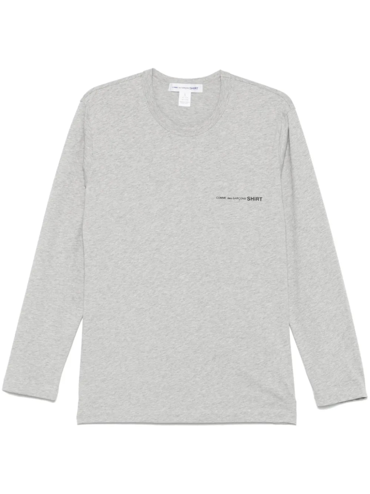 

Comme Des Garçons Shirt футболка с логотипом, серый