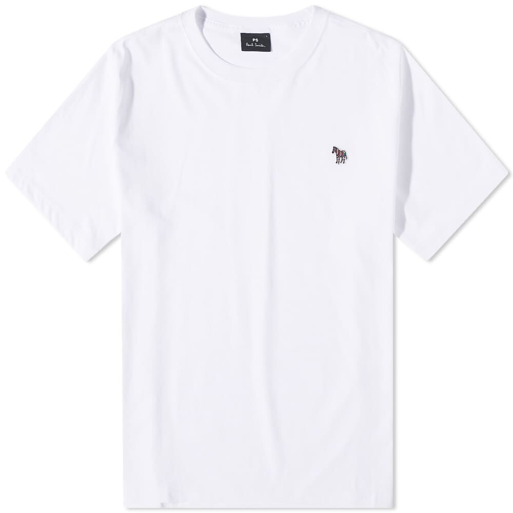 

Футболка с логотипом Paul Smith и зеброй, белый