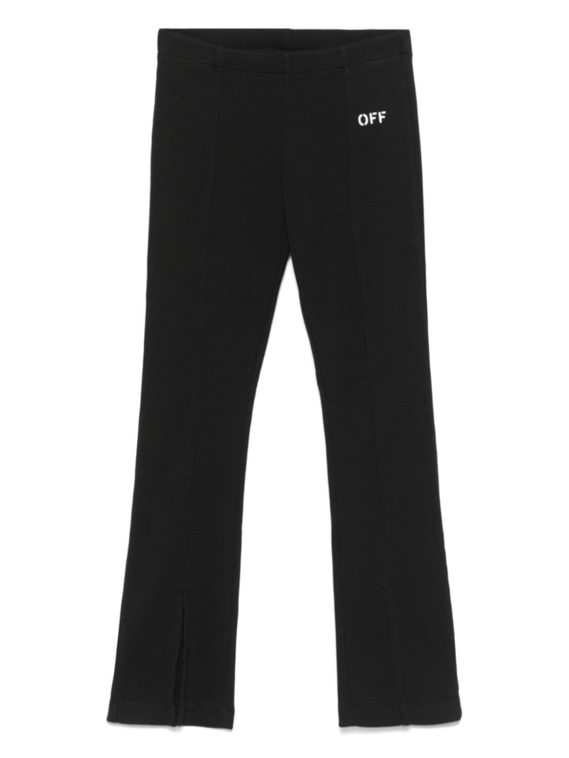 

Брюки в рубчик Off-White Kids, черный