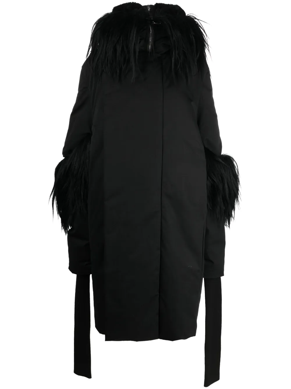 

Пуховик Alice Gauntlet Rick Owens, черный