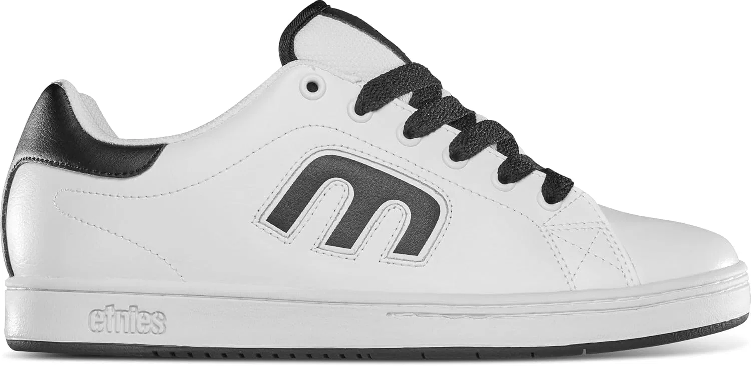 Кроссовки мужские для скейтбординга Etnies Callicut, цвет White/Black/White