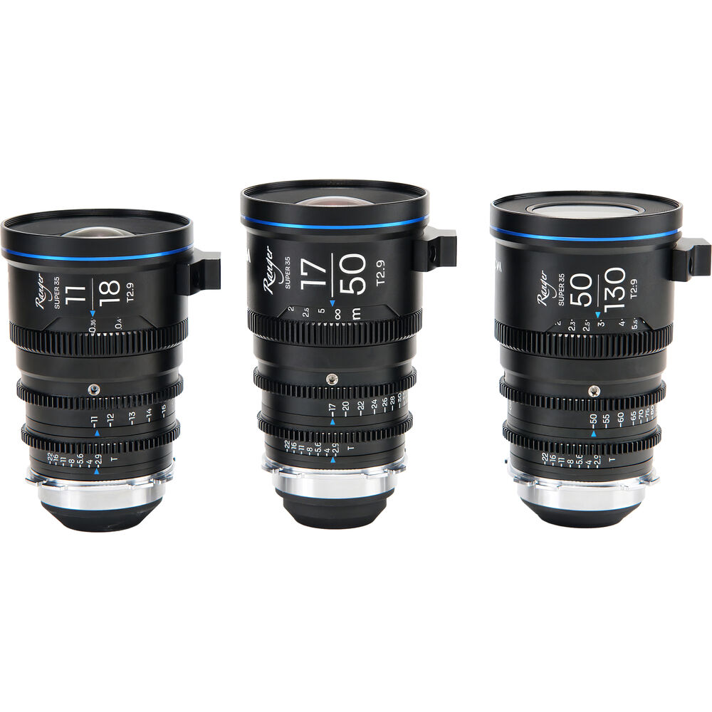 

Комплект из 3 кинообъективов Venus Optics Laowa Ranger S35 T2.9 Cine Zoom Lens (ARRI PL)
