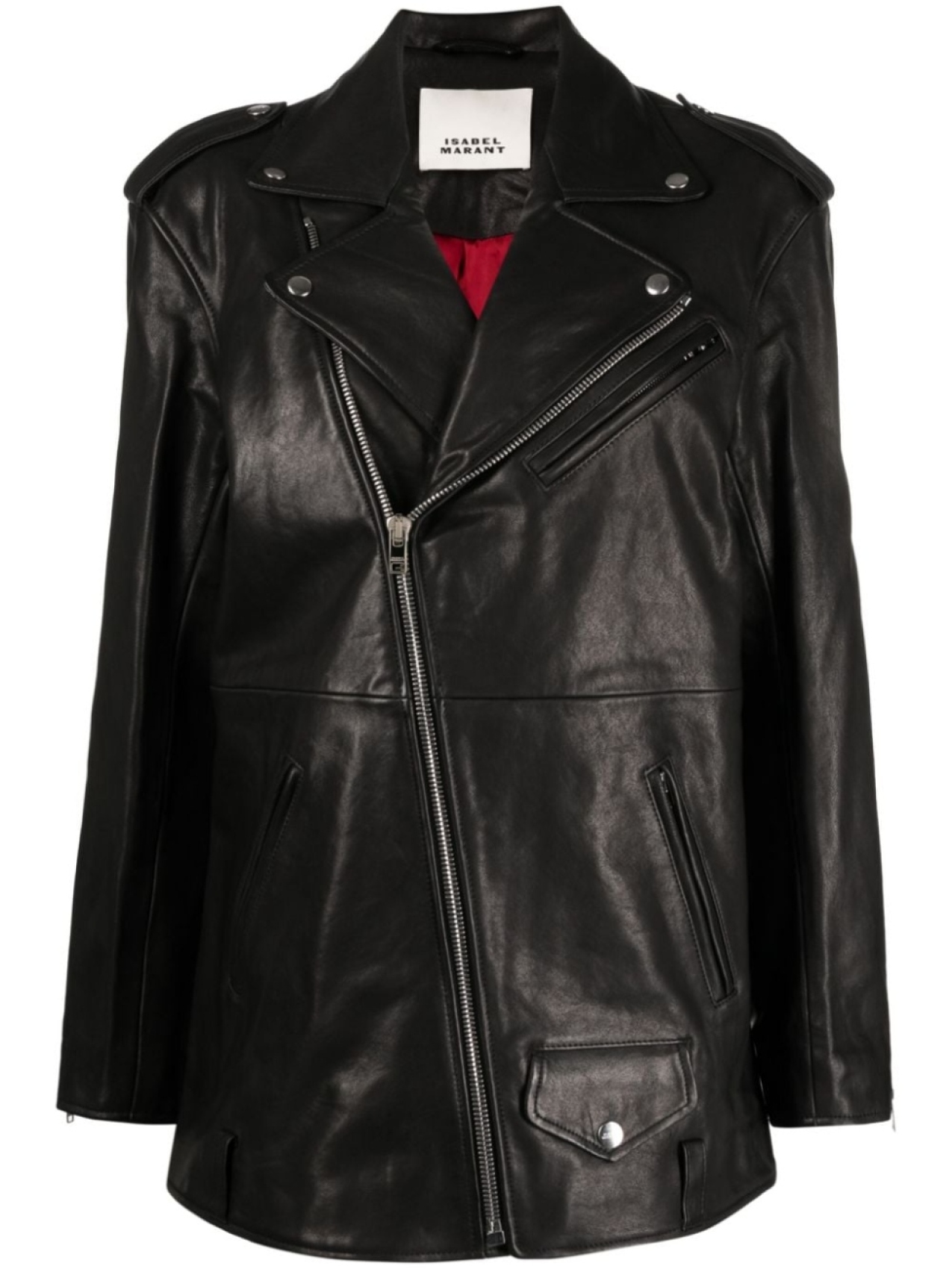 

ISABEL MARANT Perfecto leather jacket, черный