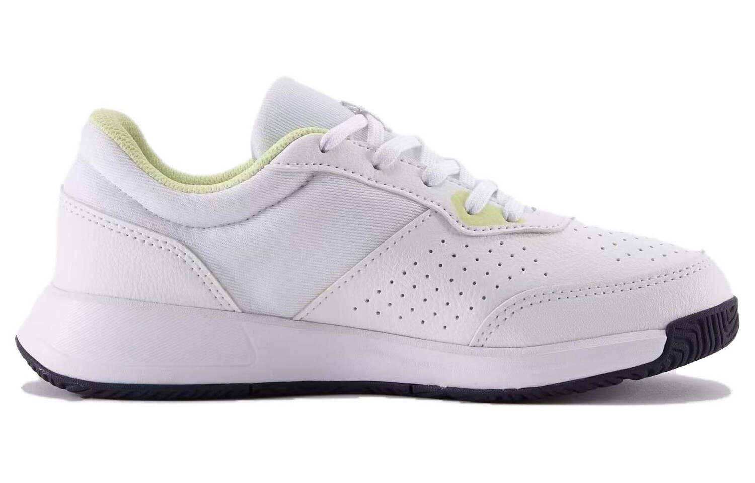Кроссовки DECATHLON Tennis Shoes Unisex Low-top White/Yellow, белый/желтый — фото 2