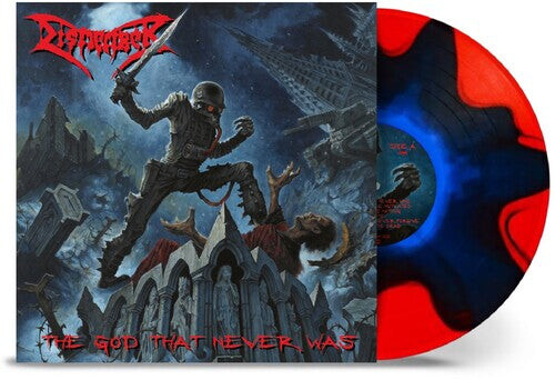 

Виниловая пластинка Dismember: The God That Never Was - Blue in Red Split