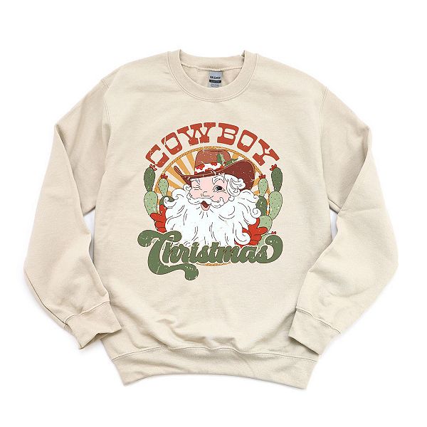 

Свитшот Cowboy Christmas Simply Sage Market, Зеленый, Свитшот Cowboy Christmas Simply Sage Market