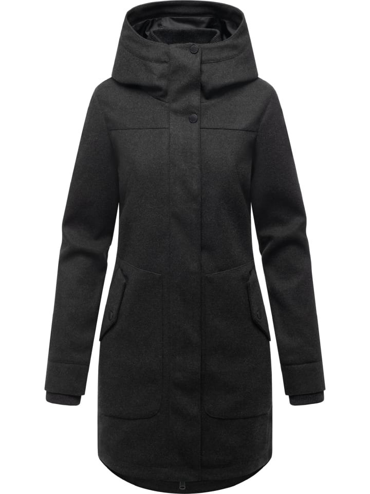 

Пальто ragwear, темно-серый