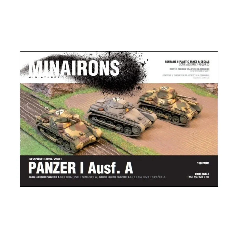 

Panzer I Ausf. А, Spanish Civil War - Vehicles (1:100)