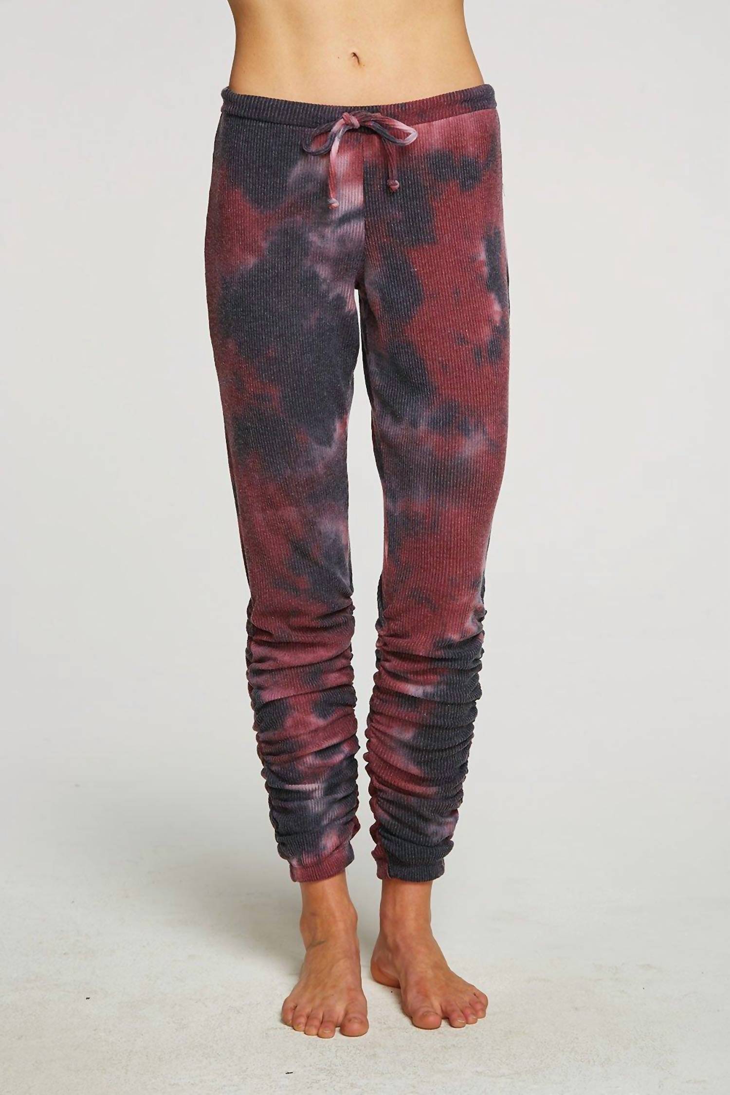 

Джоггеры Rpet Love Rib Shirred/черничный тай-дай Chaser