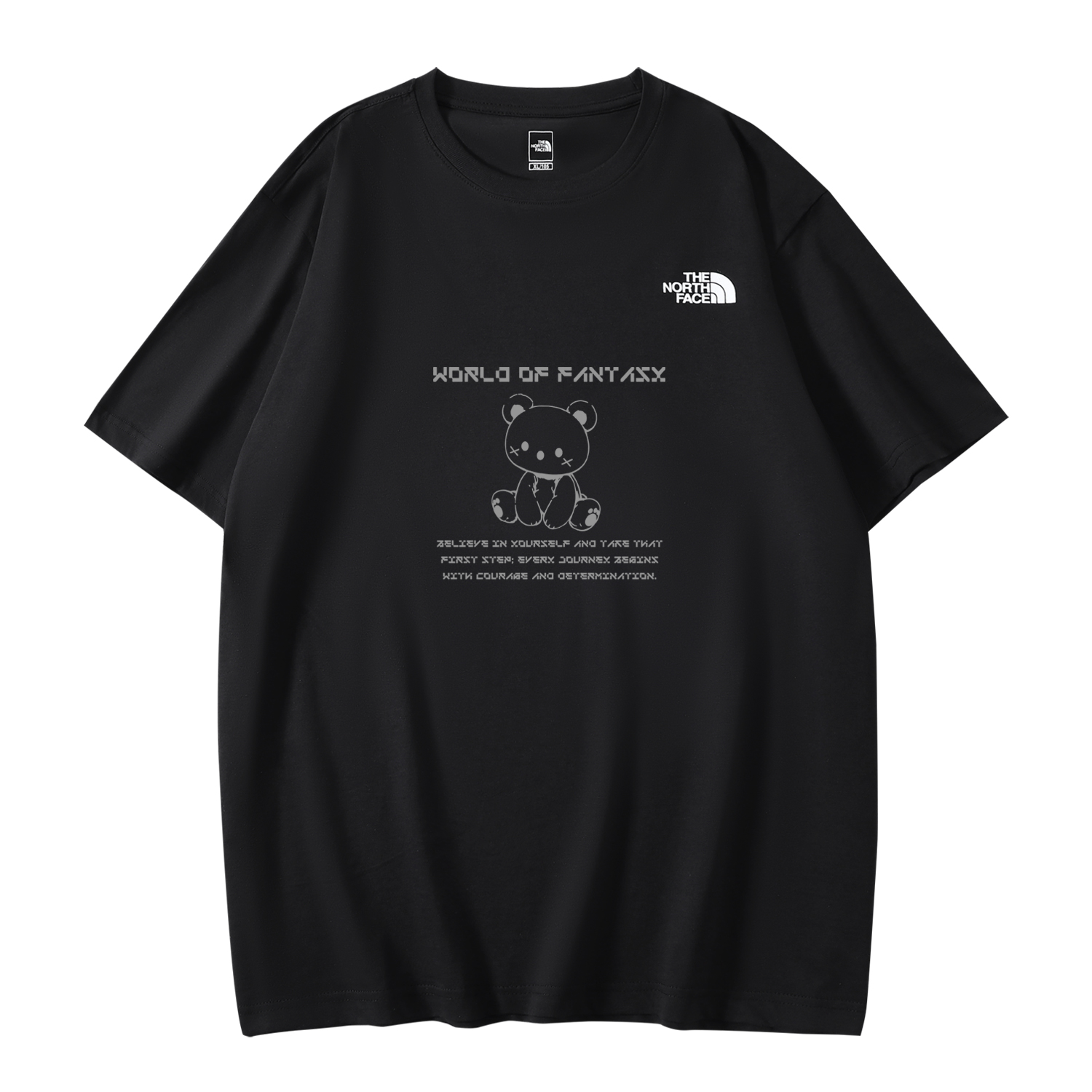 

THE NORTH FACE Футболка унисекс черная, Черный, THE NORTH FACE Футболка унисекс черная