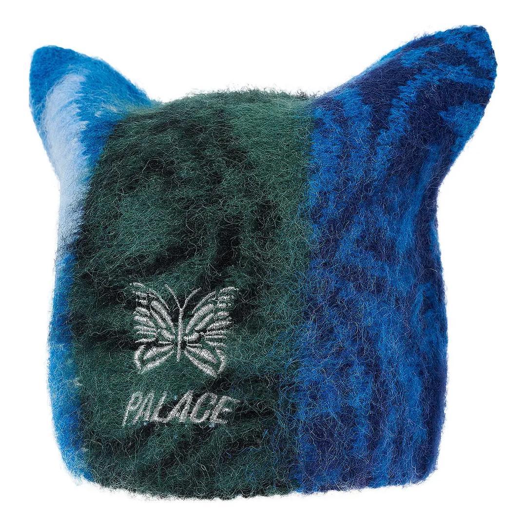 

PALACE Вязаная квадратная шапка с ворсом, Multicolor