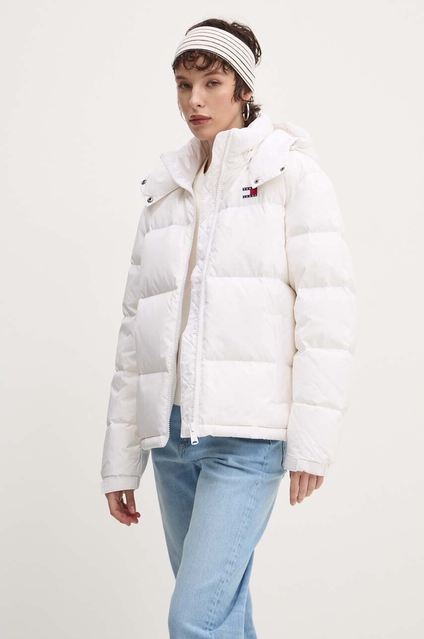 

Пуховик Tommy Jeans, белый
