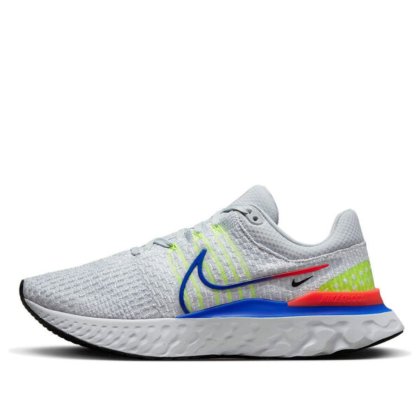 

Кроссовки react infinity run flyknit 3 'platinum racer blue' Nike, мультиколор, Синий, Кроссовки react infinity run flyknit 3 'platinum racer blue' Nike, мультиколор