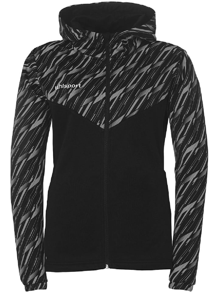 

Женская тренировочная куртка Progressive 28 Multi Hood черного цвета uhlsport