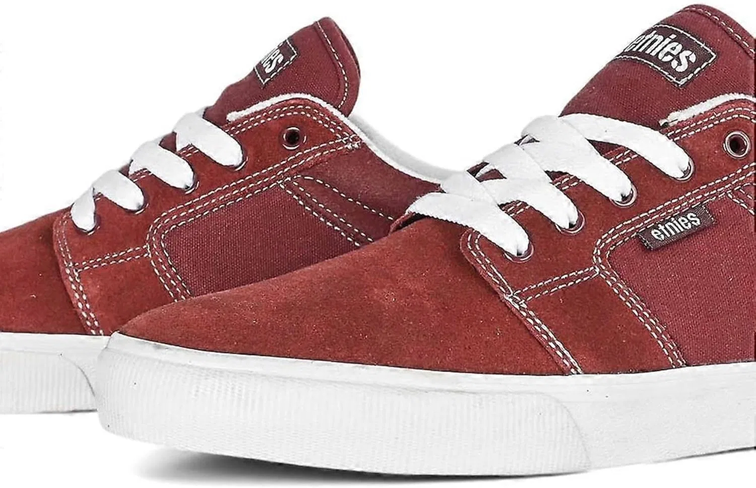 Кеды для скейтбординга Etnies Barge LS, Maroon — фото 4