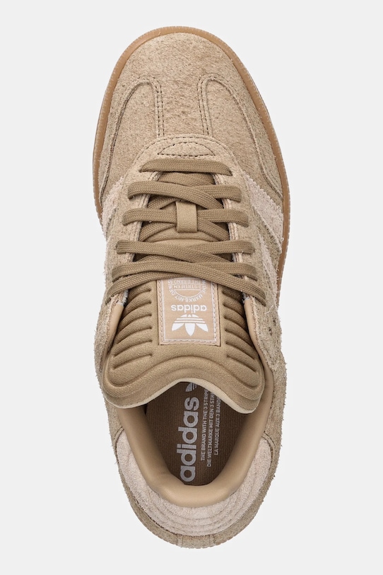Кроссовки Samba XLG Adidas Originals, бежевый — фото 4