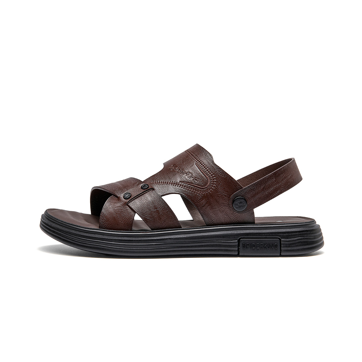 

Пляжные шлепанцы мужские Spider King, светло-коричневый