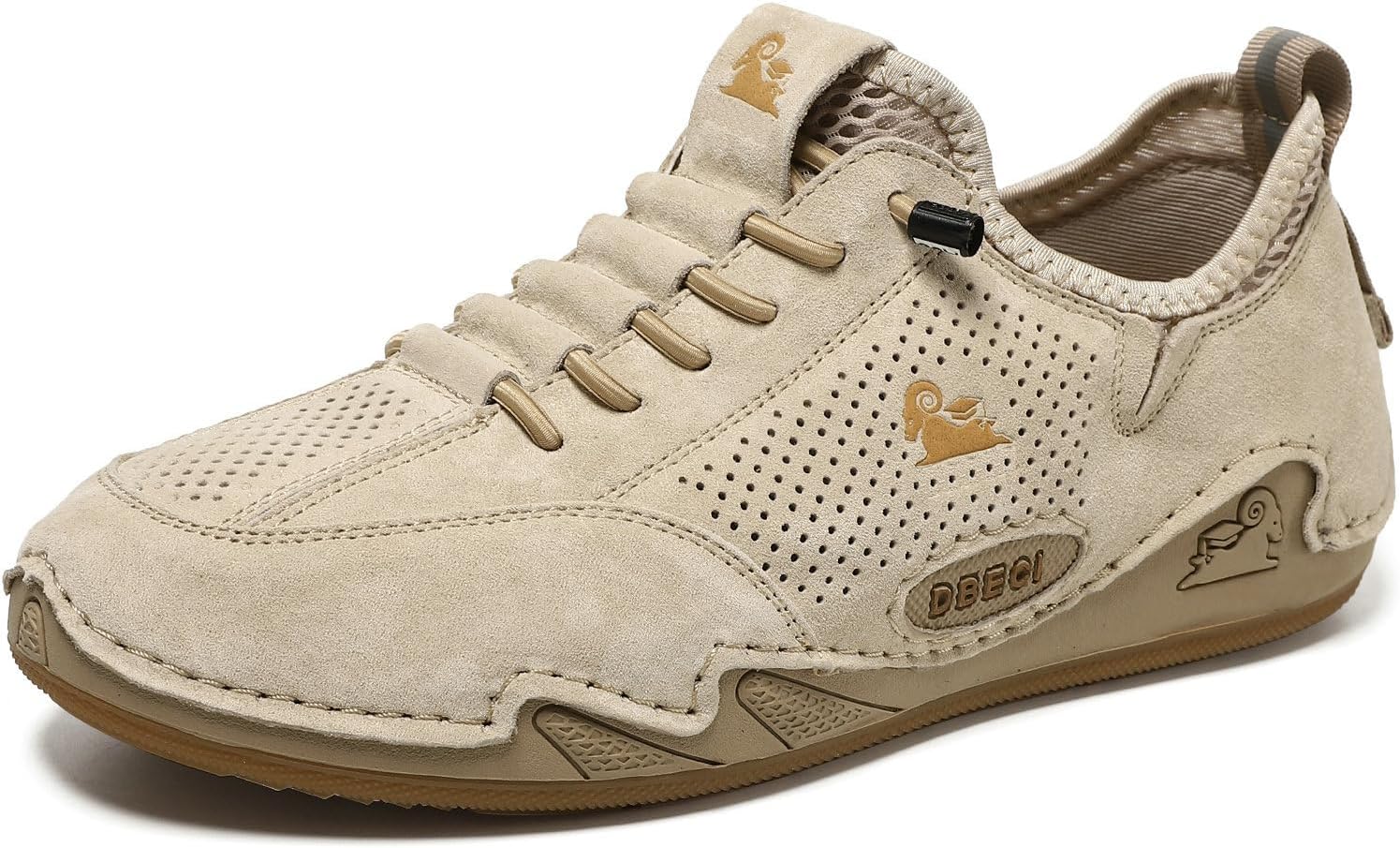 

Мужские замшевые итальянские легкие кроссовки для ходьбы ручной работы с эластичными шнурками, без застежек, модные, водонепроницаемые, удобные, противоскользящие повседневные прогулочные обувь для улицы и ежедневных поездок Nxnbhsl, песочный