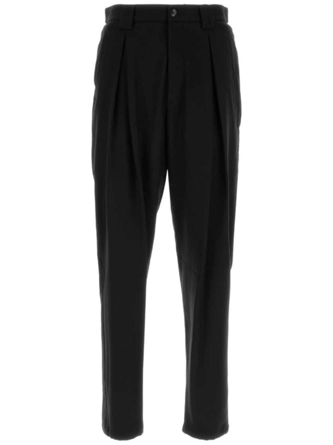 

Giorgio Armani шерстяные брюки по фигуре, черный