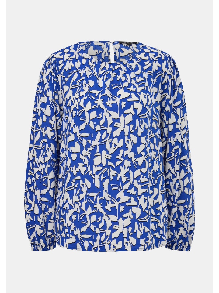 

Comma Блузка 56B1 королевского синего цвета